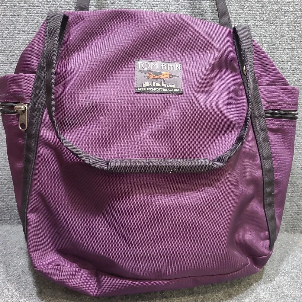 Tom Bihn Pop Tote in an Aubergine purple
